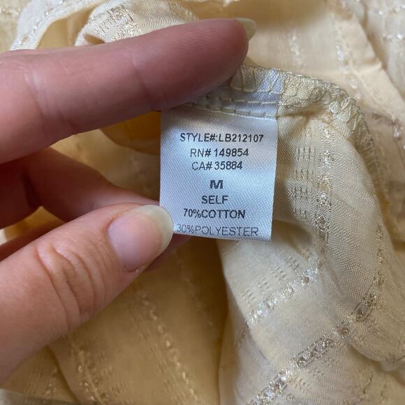 Sage The Label NWT V-Neck Tank‎ Womens Size M Peach - Picture 7 of 8